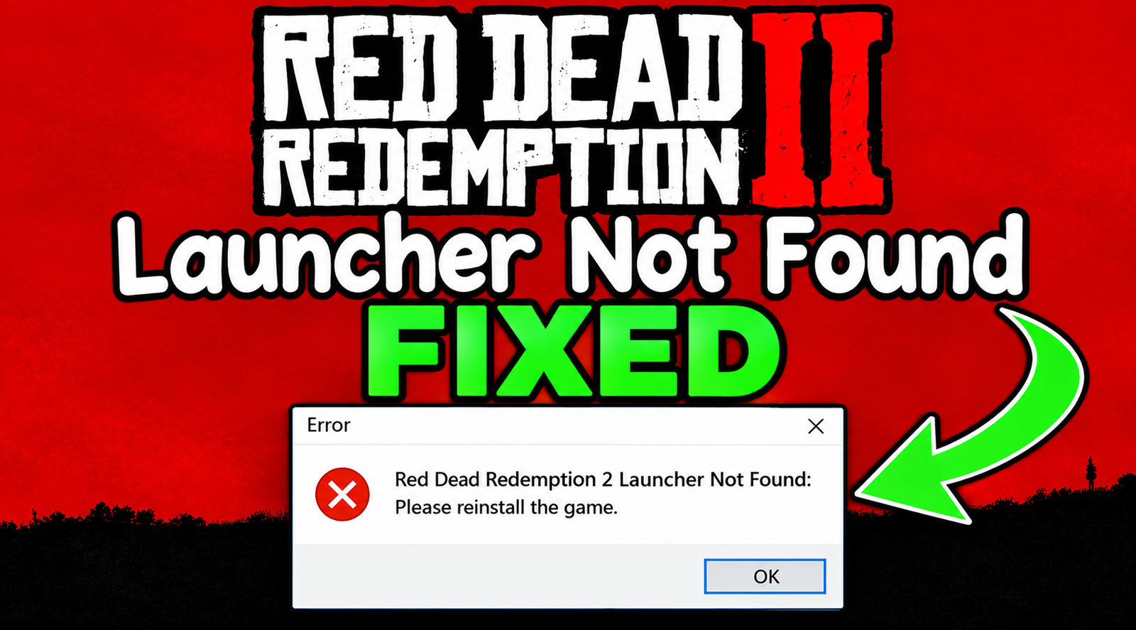 RDR2 Launcher / Red Dead Redemption 2 Launcher Not Found – Complete Fix Guide  🔥🎮